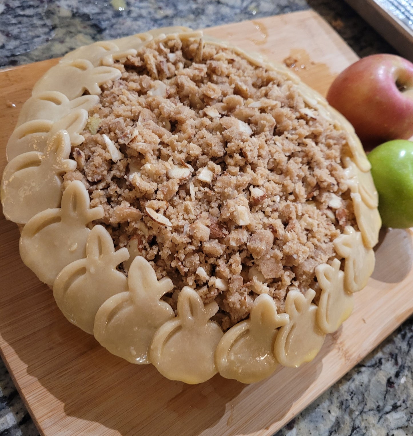 Bourbon Dutch Apple Pie